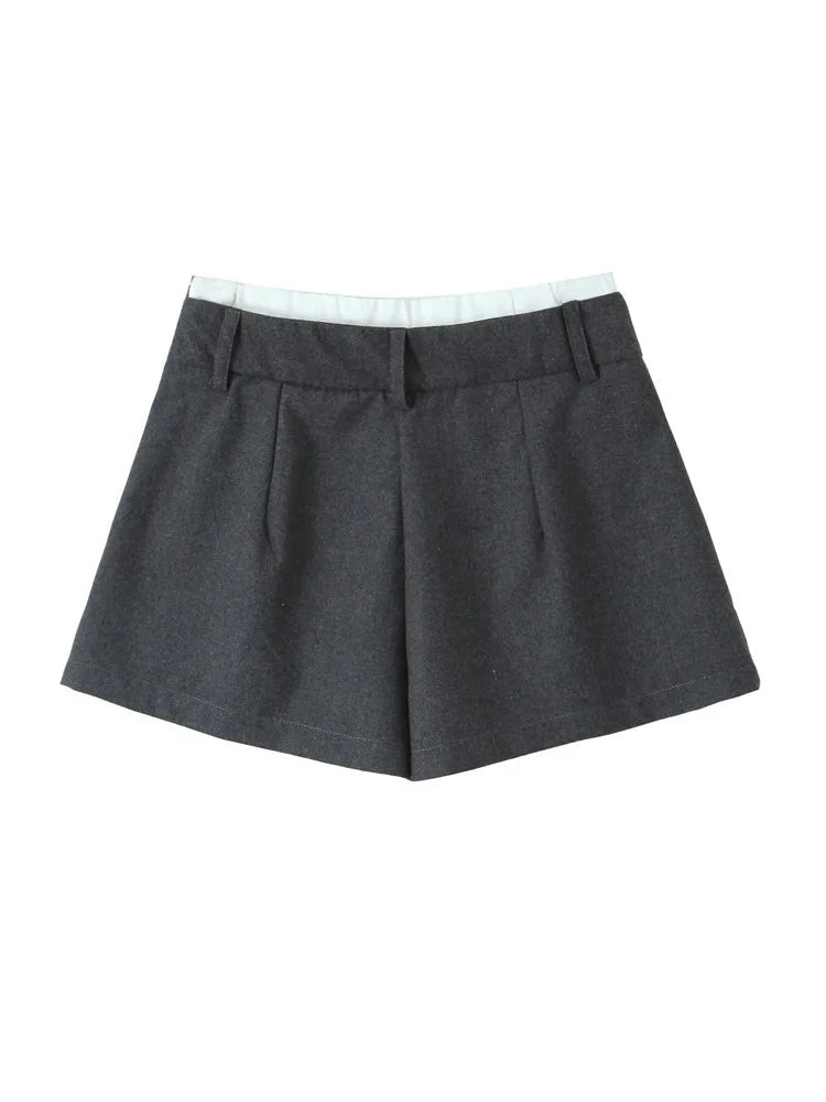 Pleated Skort